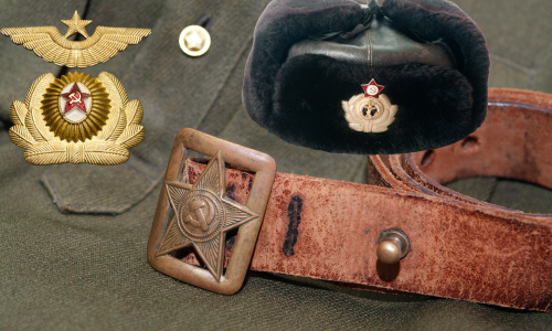 Explore the Rich History of Soviet Military Uniform Accessories from 1917 to 1980